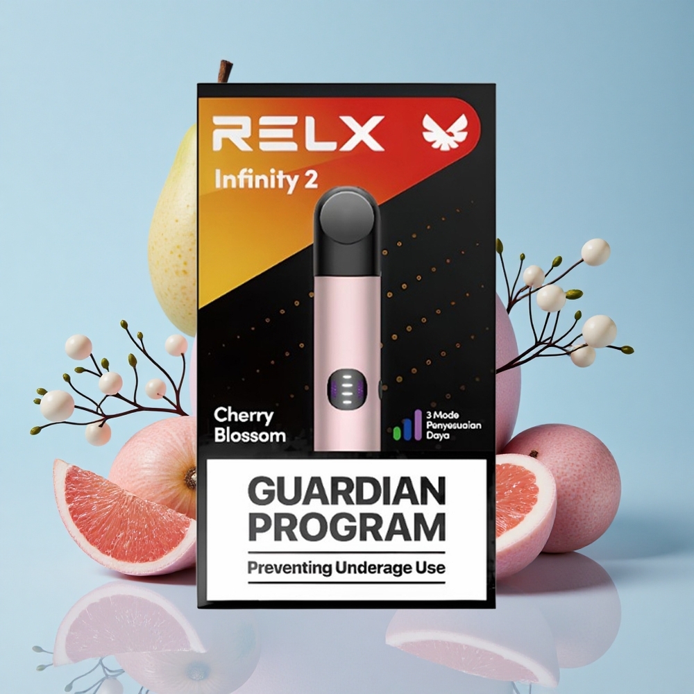 RELX Infinity 650 Puffs Pink (وردي) سعة البود: 1.9 مل